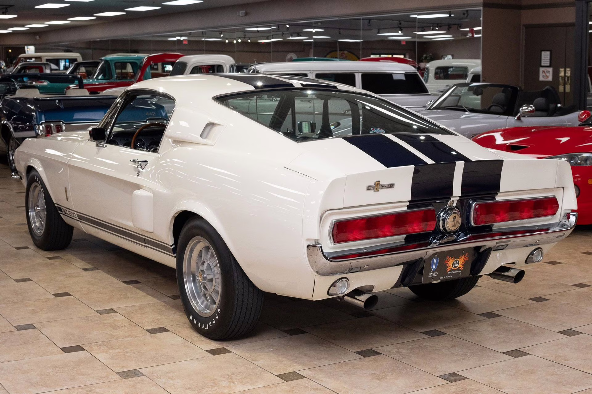 1967 Wimbledon White Ford Mustang
