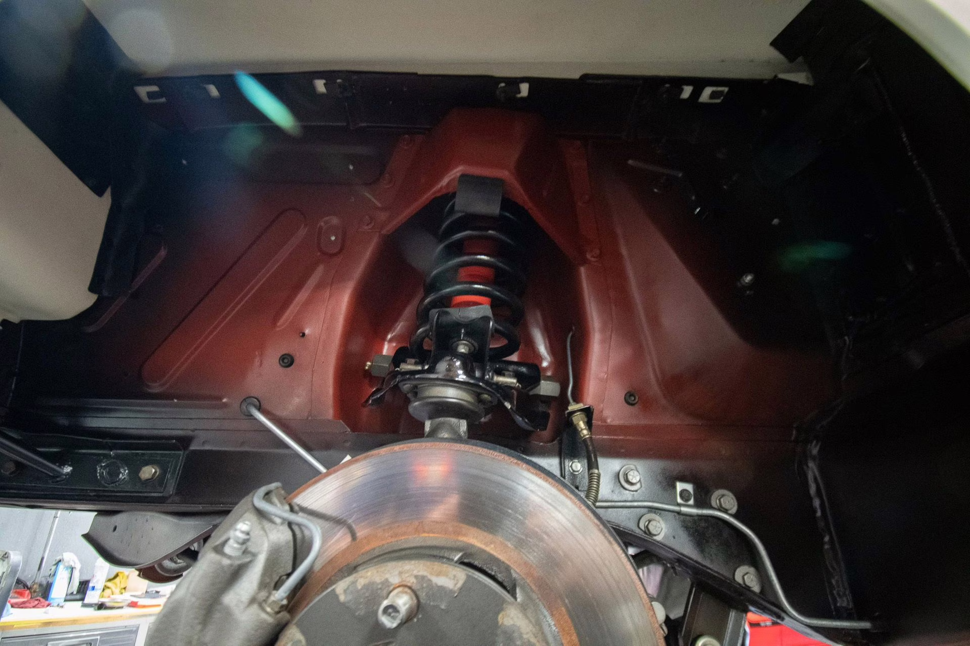 1967 Wimbledon White Ford Mustang