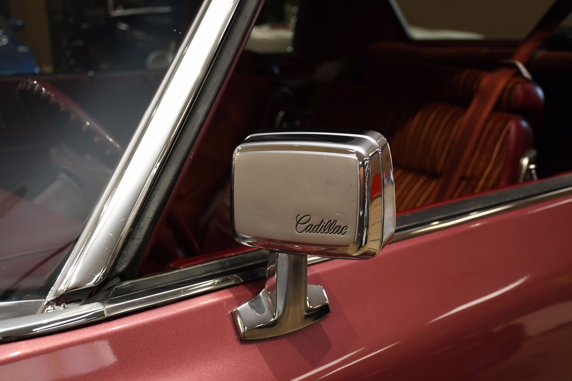 1975 Cerise Firemist Cadillac Coupe DeVille