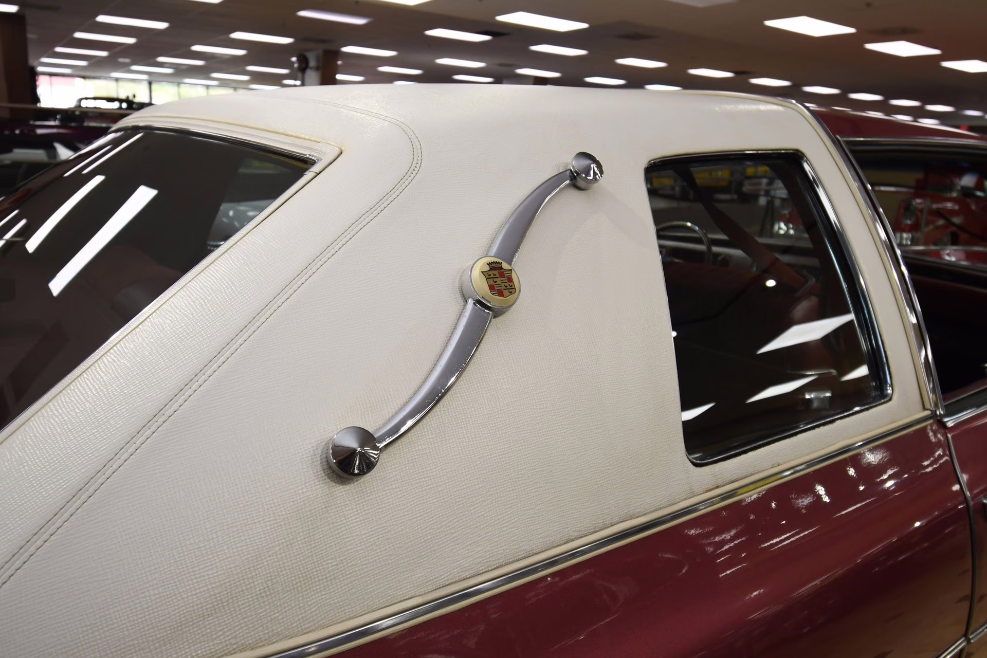 1975 Cerise Firemist Cadillac Coupe DeVille