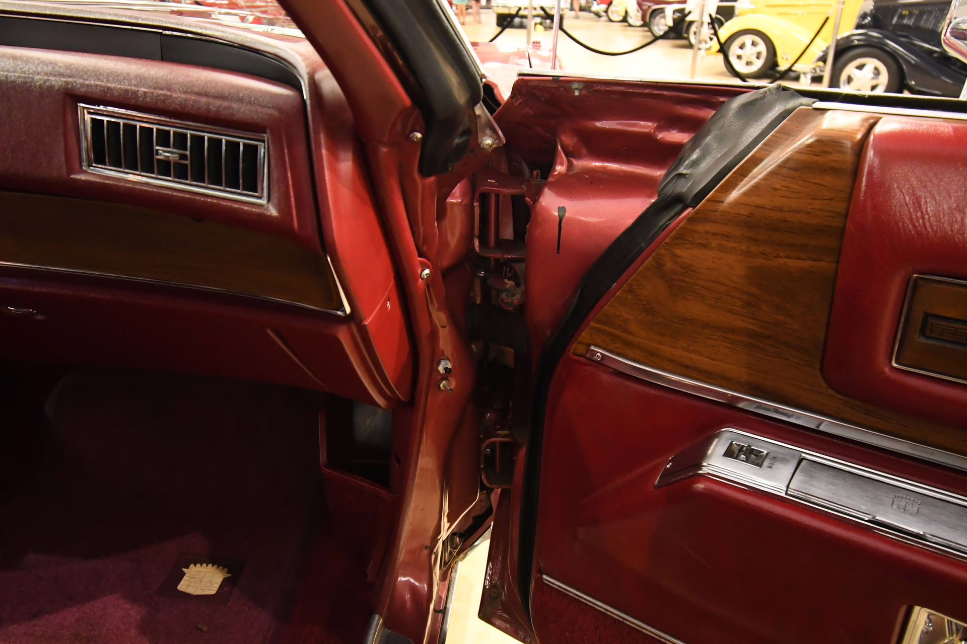 1975 Cerise Firemist Cadillac Coupe DeVille