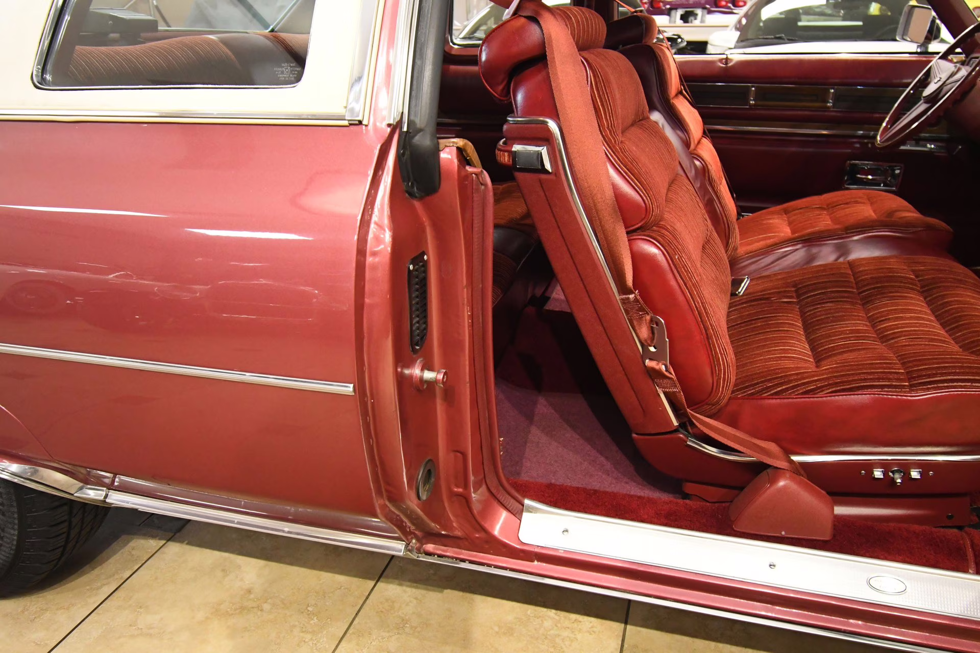 1975 Cerise Firemist Cadillac Coupe DeVille