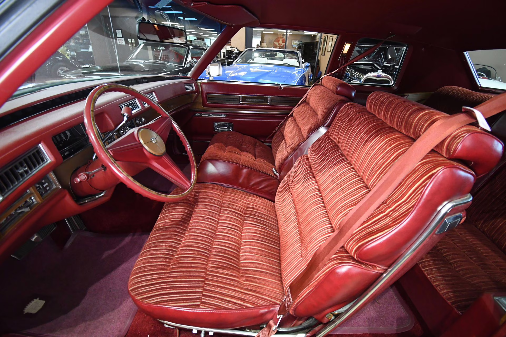 1975 Cerise Firemist Cadillac Coupe DeVille