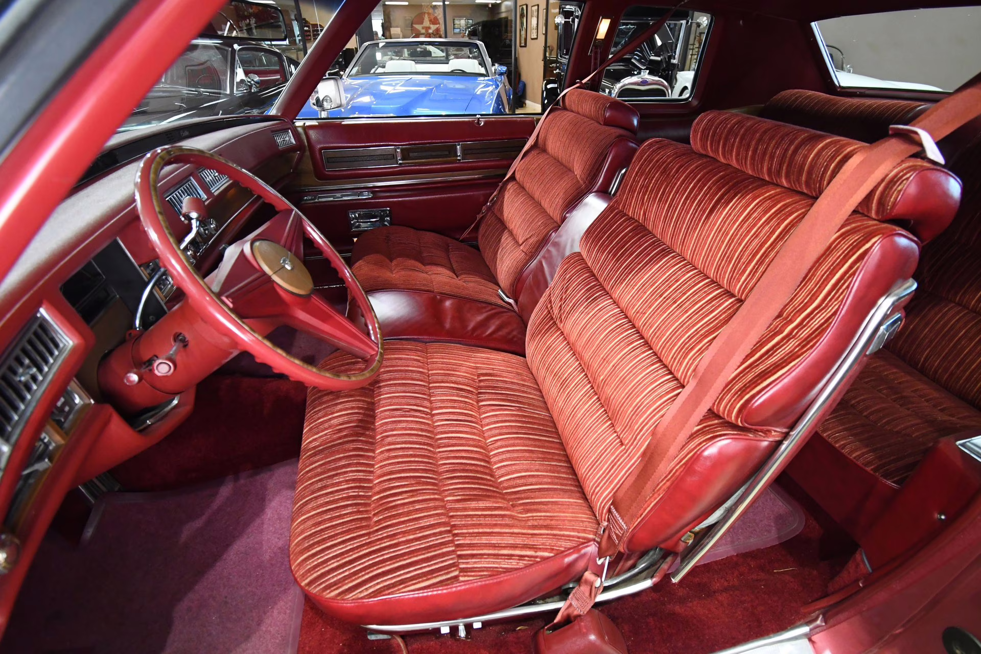 1975 Cerise Firemist Cadillac Coupe DeVille