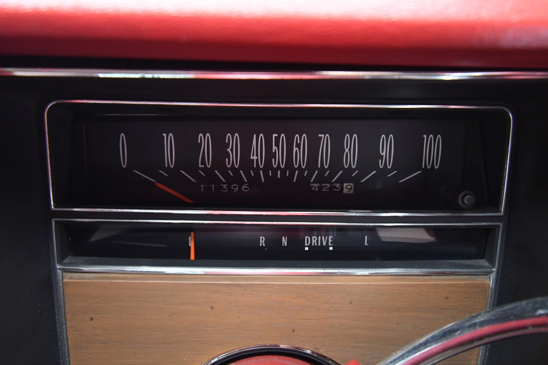 1975 Cerise Firemist Cadillac Coupe DeVille