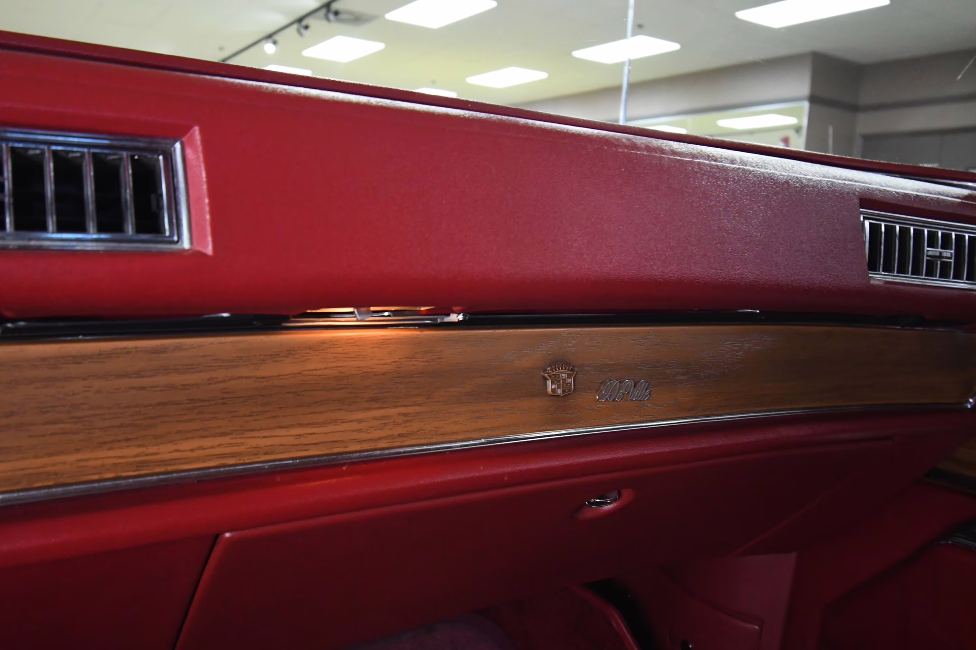 1975 Cerise Firemist Cadillac Coupe DeVille