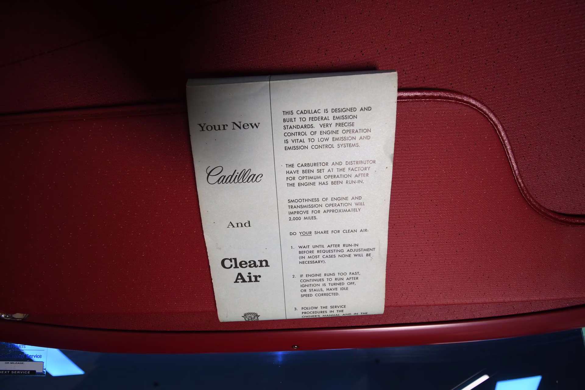 1975 Cerise Firemist Cadillac Coupe DeVille