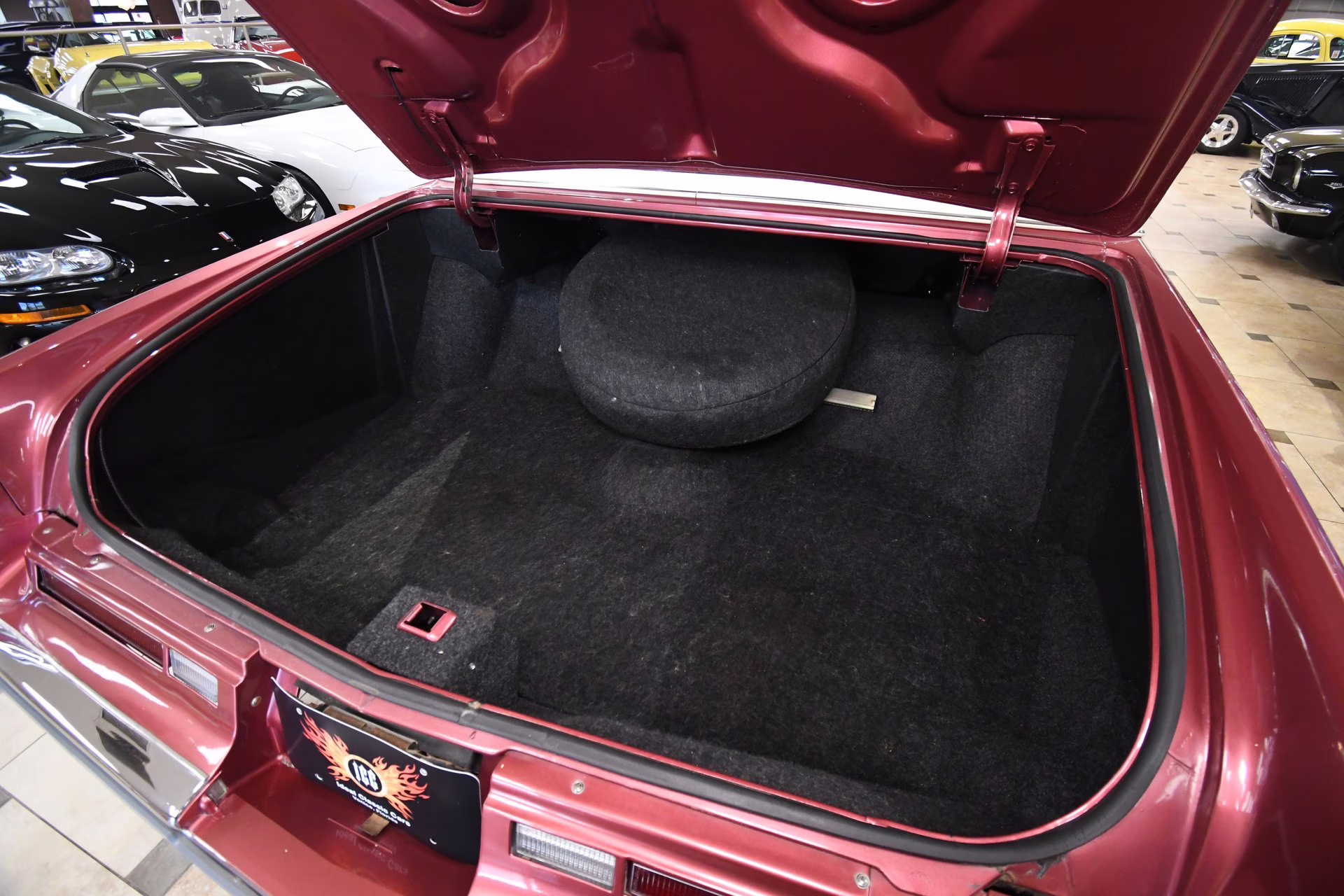 1975 Cerise Firemist Cadillac Coupe DeVille