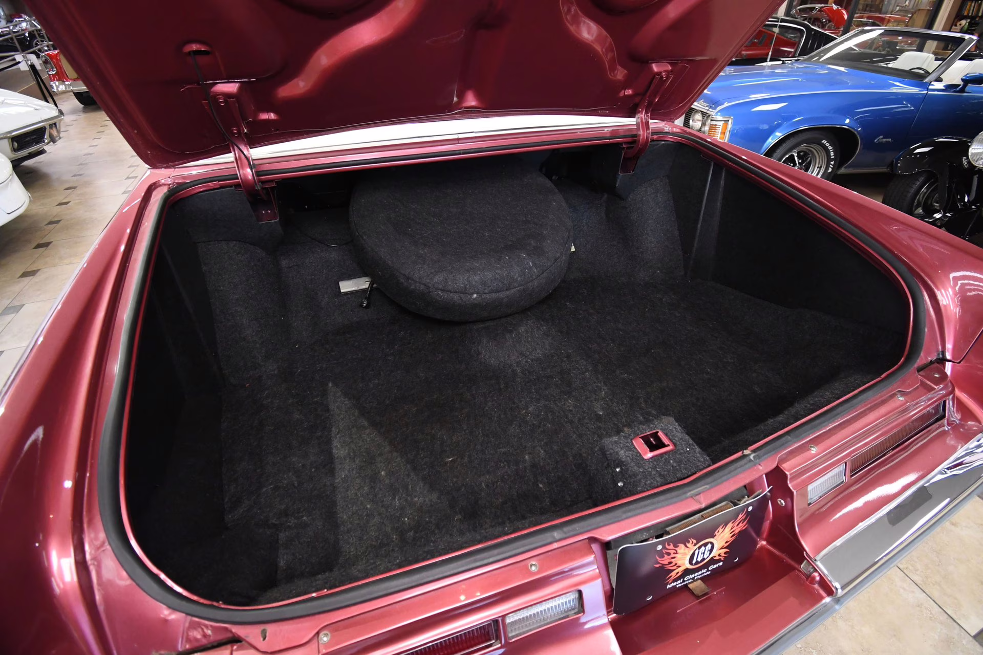 1975 Cerise Firemist Cadillac Coupe DeVille