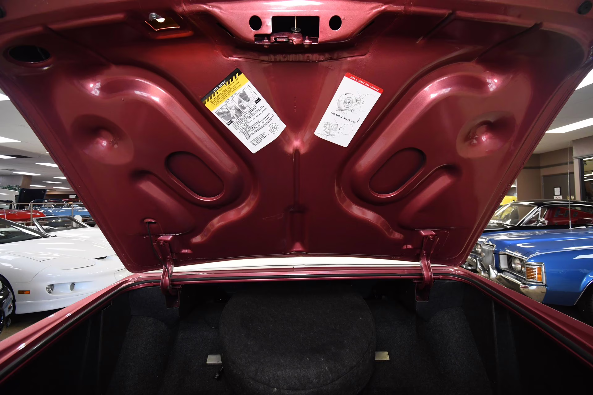 1975 Cerise Firemist Cadillac Coupe DeVille