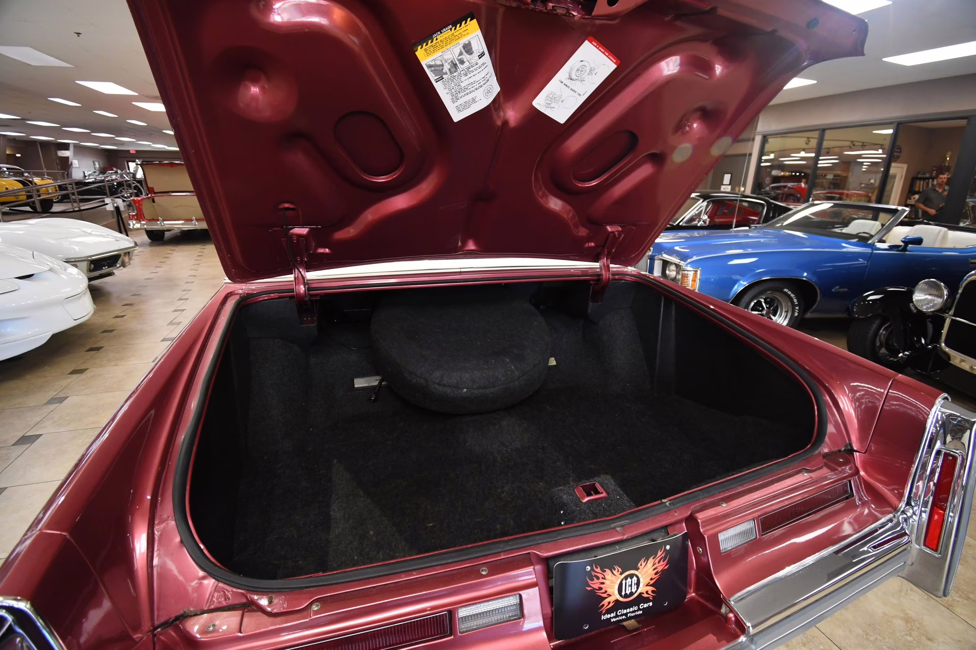 1975 Cerise Firemist Cadillac Coupe DeVille