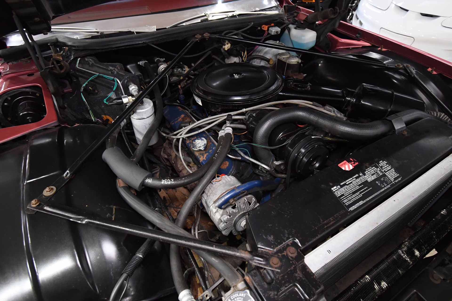 1975 Cerise Firemist Cadillac Coupe DeVille