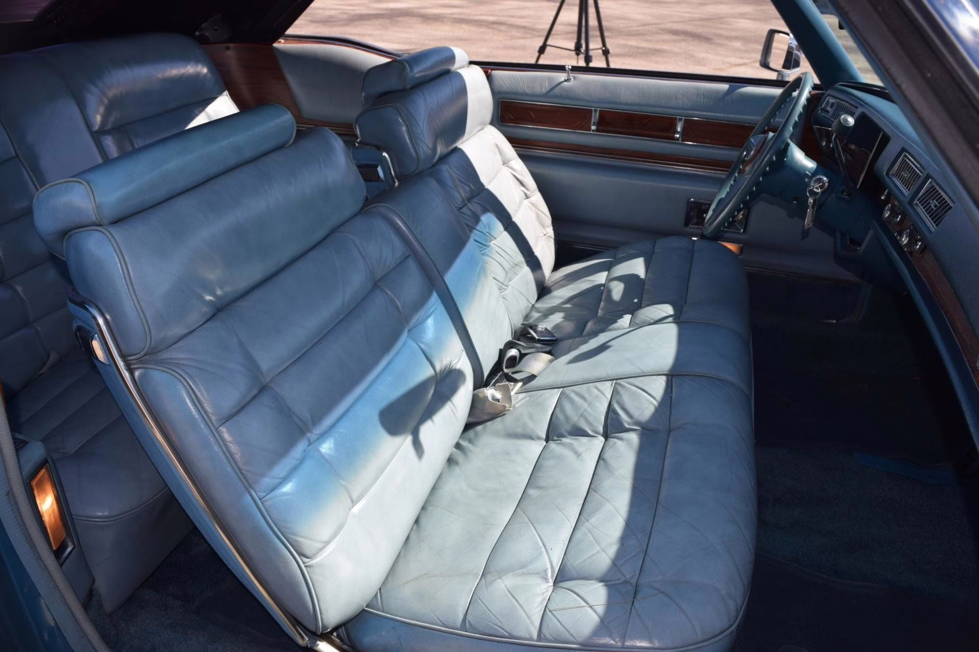 1976 Blue Cadillac Eldorado Convertible