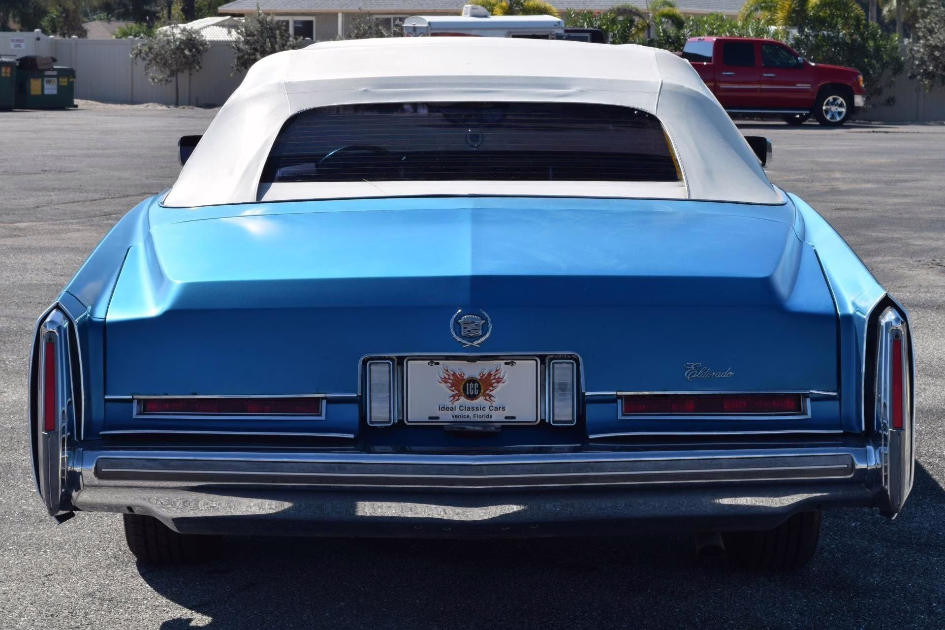 1976 Blue Cadillac Eldorado Convertible