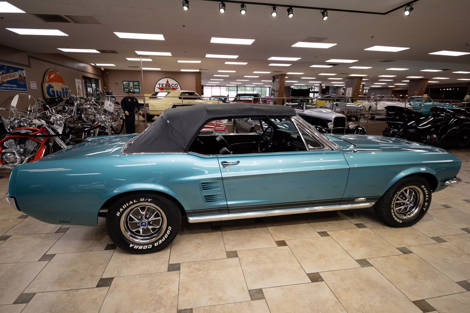 1967 Clearwater Aqua Ford Mustang