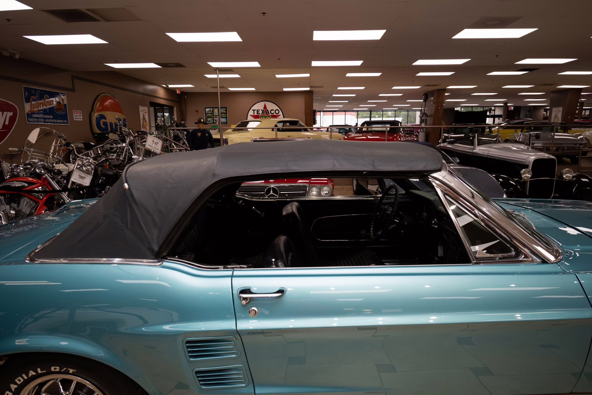 1967 Clearwater Aqua Ford Mustang