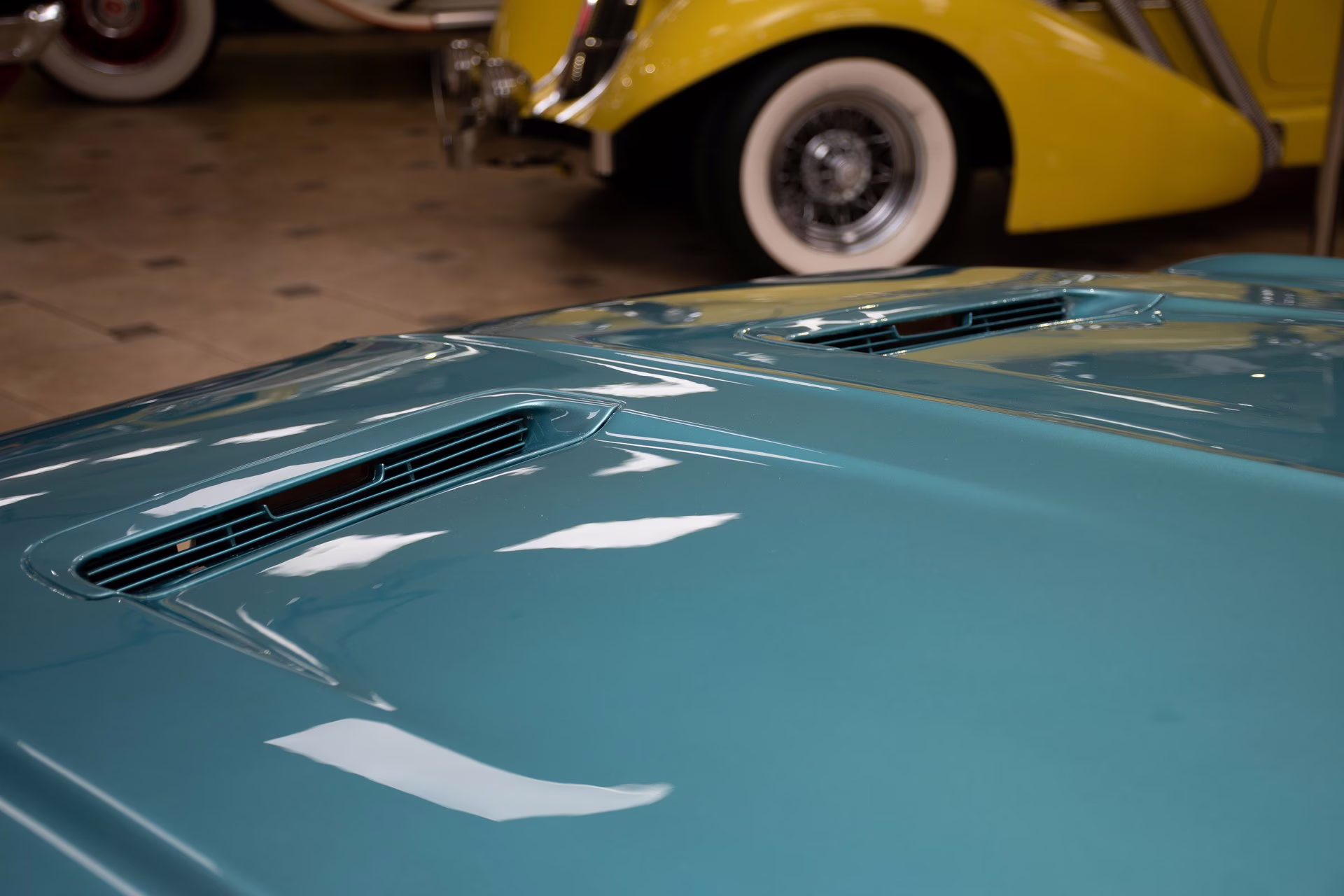 1967 Clearwater Aqua Ford Mustang