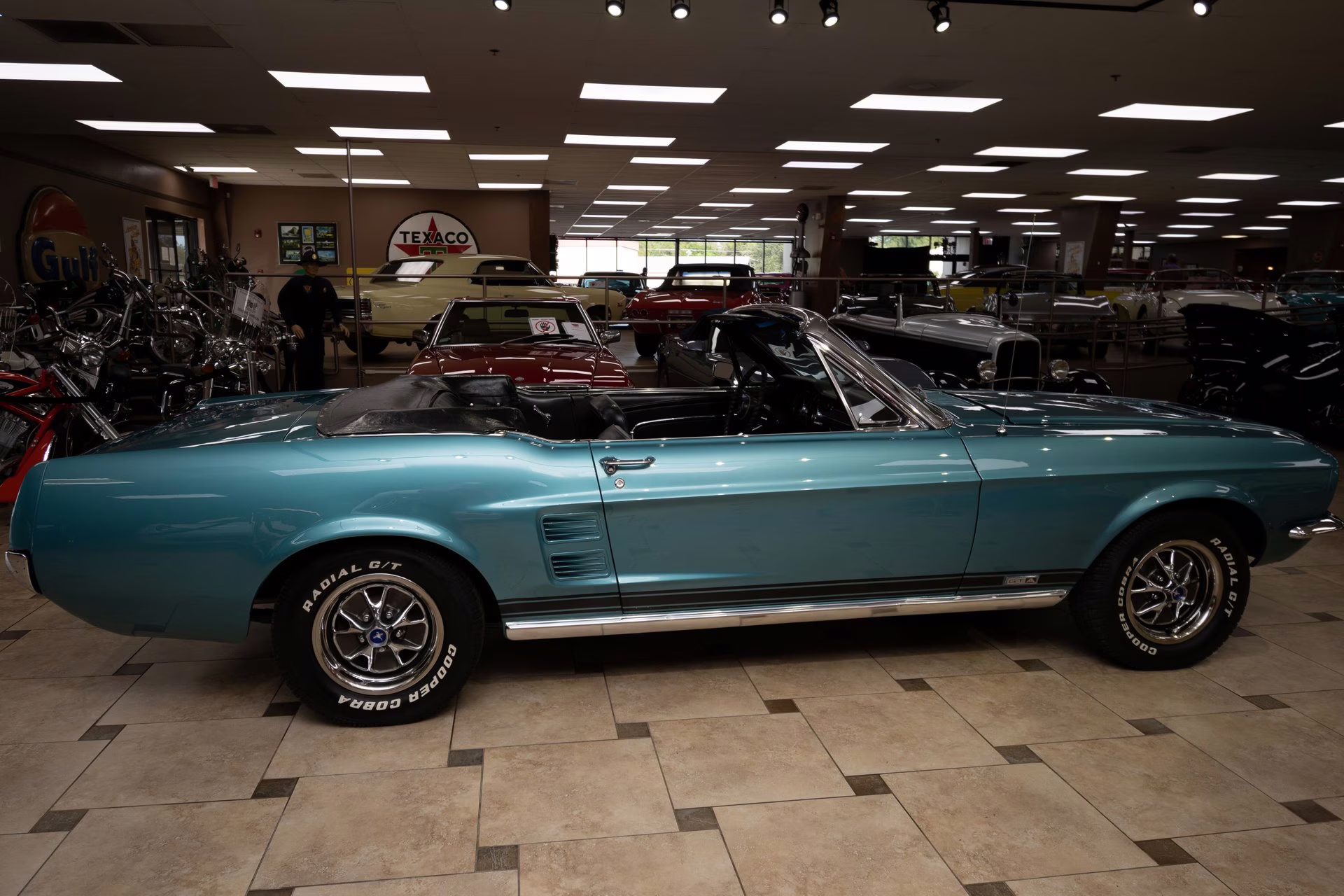1967 Clearwater Aqua Ford Mustang