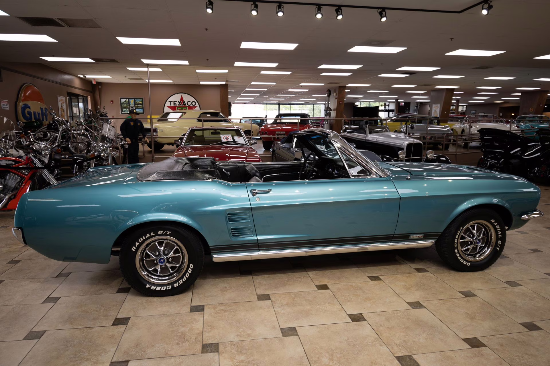 1967 Clearwater Aqua Ford Mustang