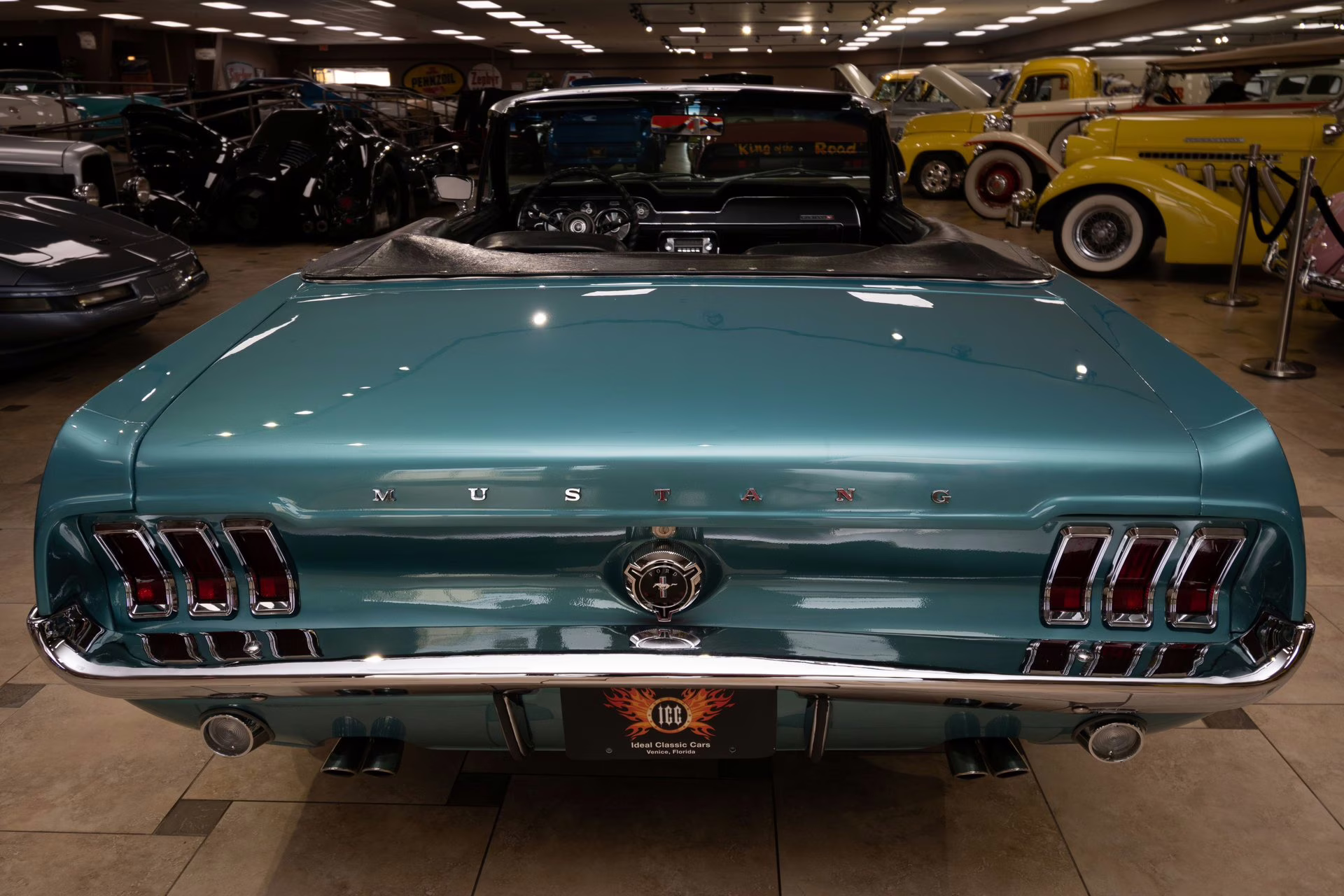 1967 Clearwater Aqua Ford Mustang