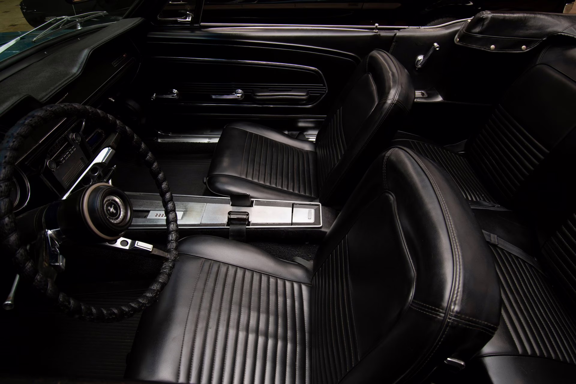 1967 Clearwater Aqua Ford Mustang