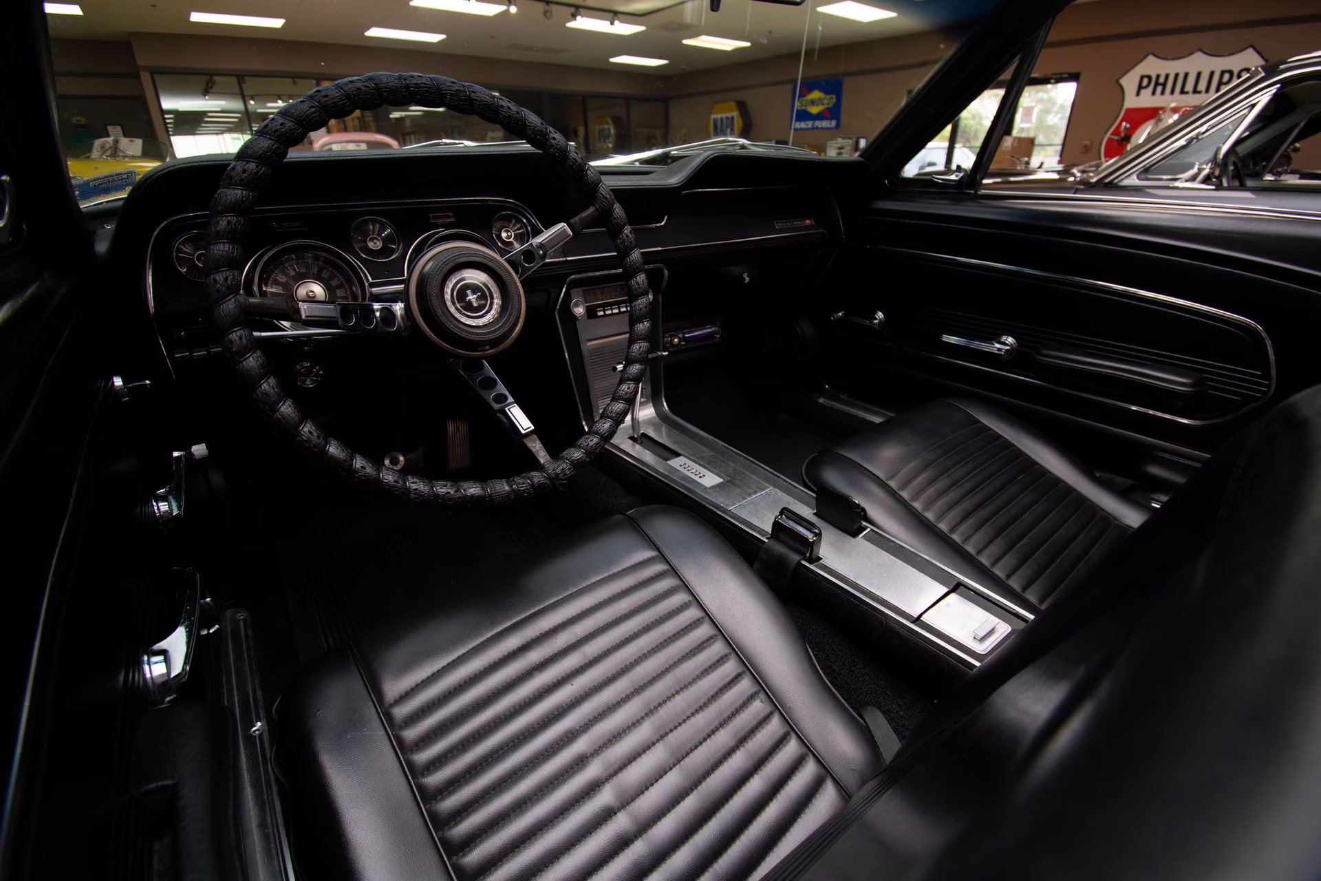 1967 Clearwater Aqua Ford Mustang