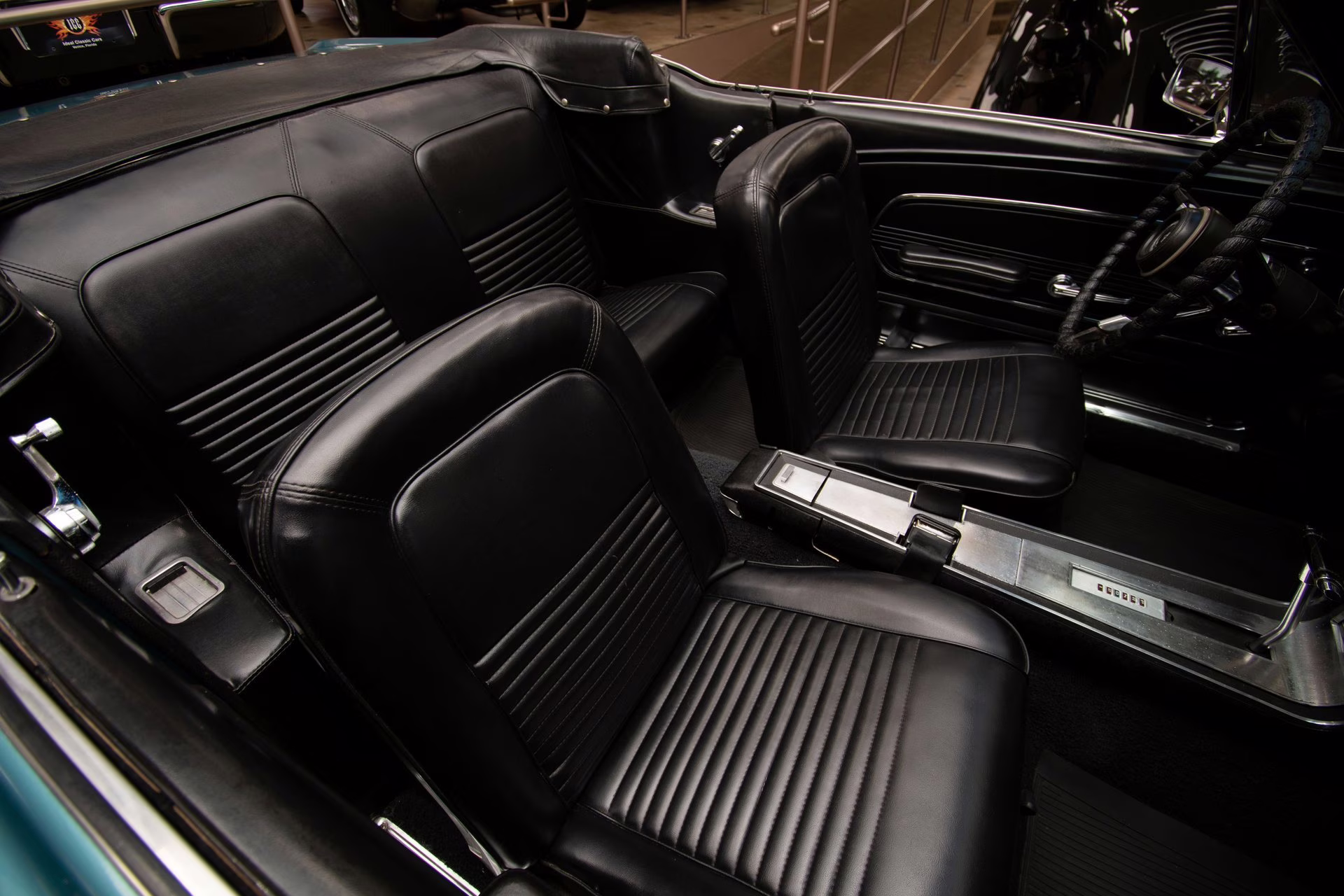 1967 Clearwater Aqua Ford Mustang