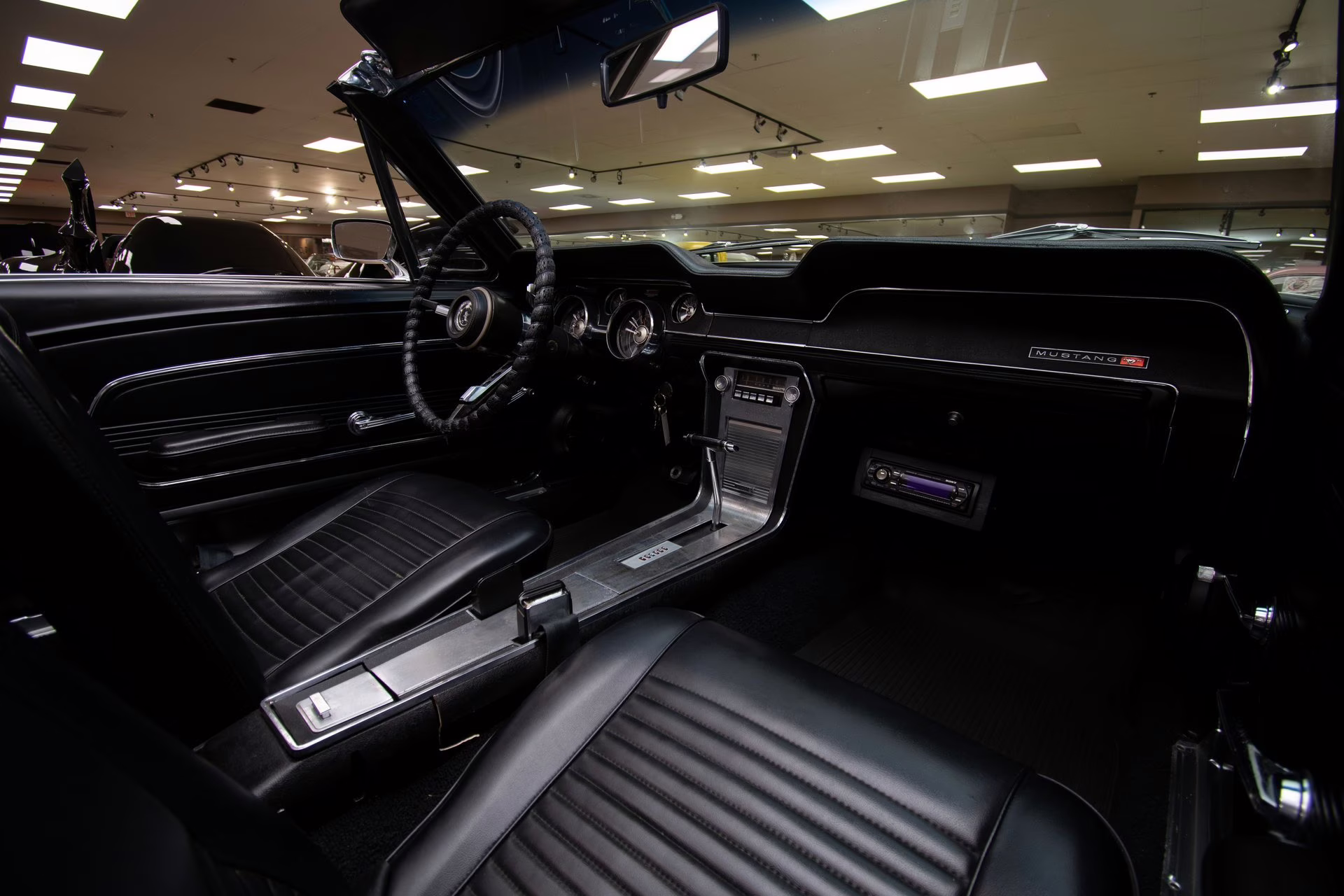 1967 Clearwater Aqua Ford Mustang