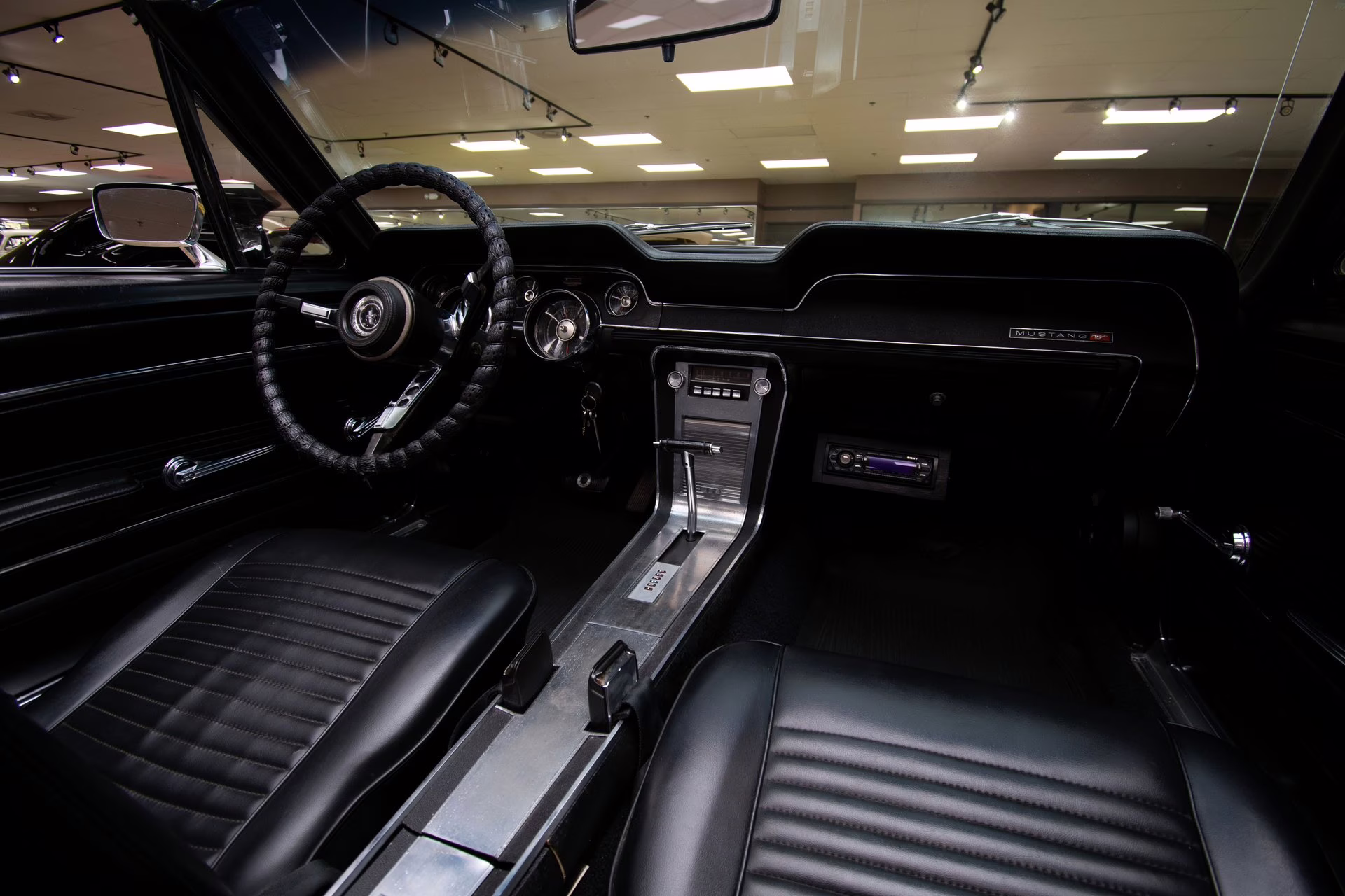 1967 Clearwater Aqua Ford Mustang