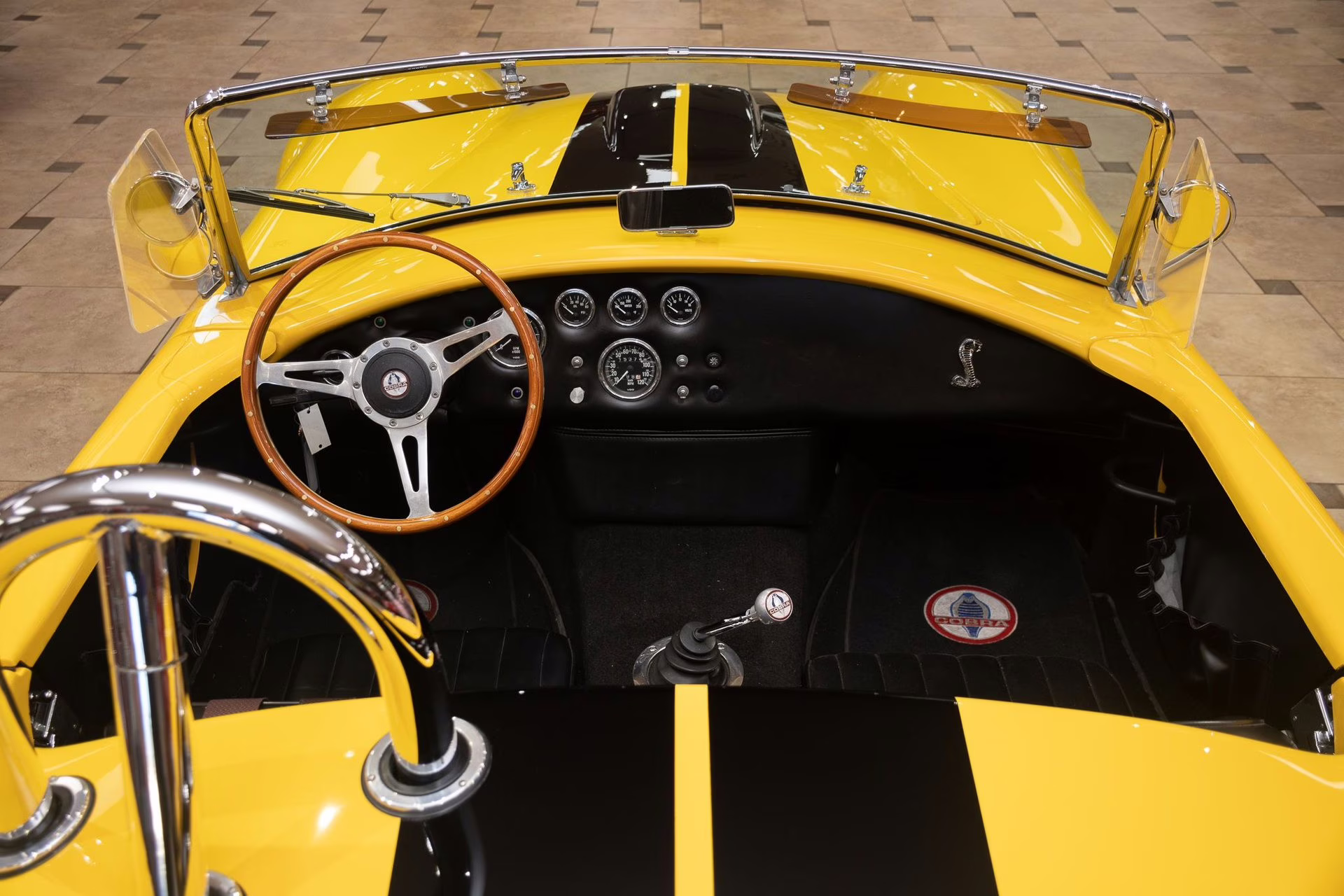 1967 Yellow/Black Shelby Cobra