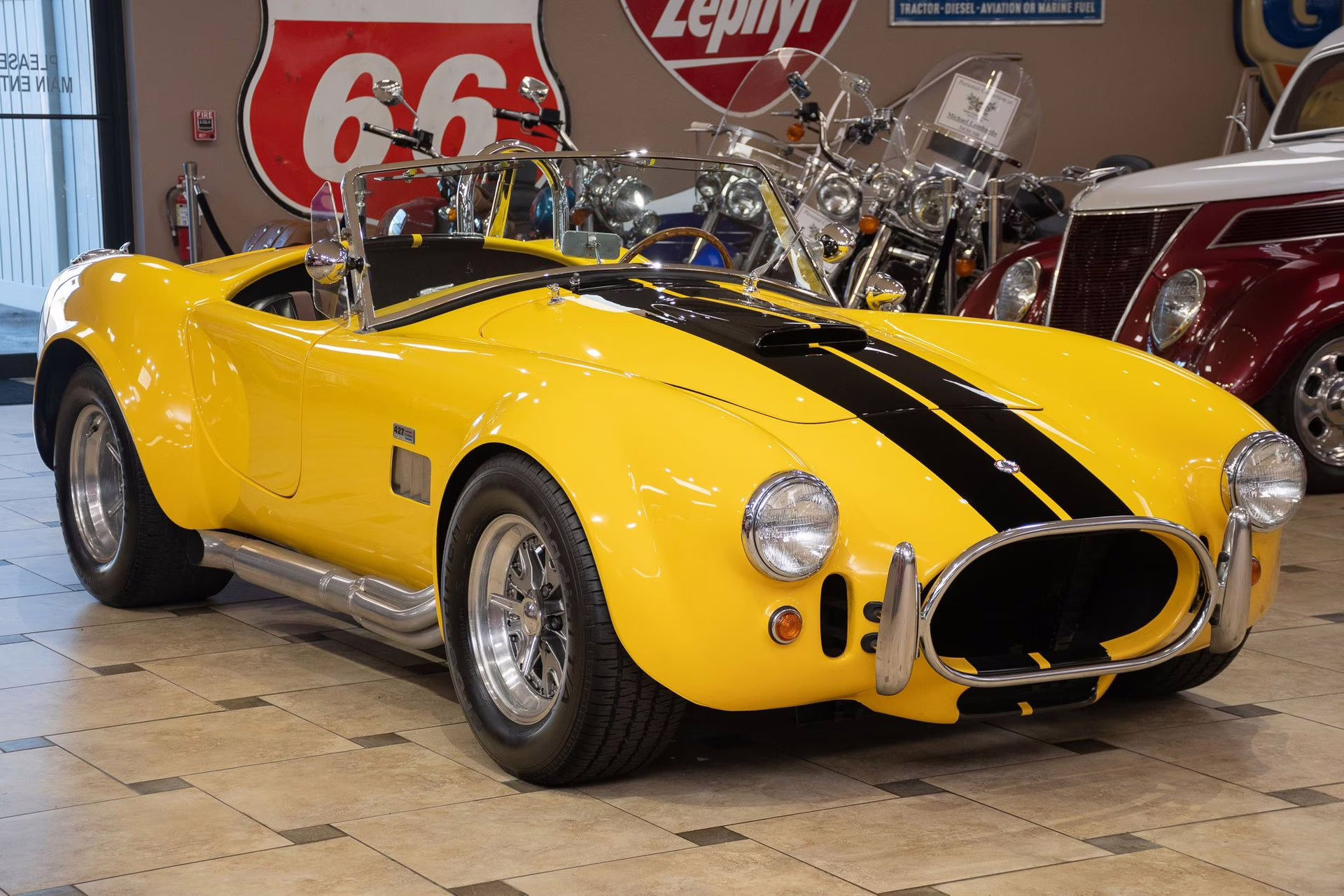 1967 Yellow/Black Shelby Cobra