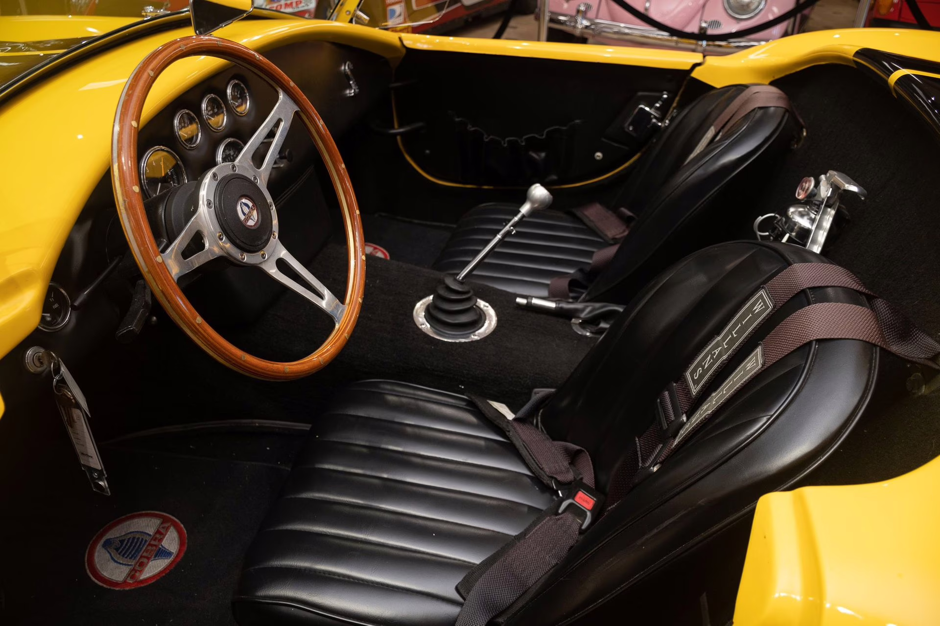 1967 Yellow/Black Shelby Cobra