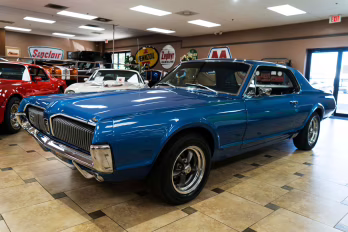 1967 Nordic Blue Mercury Cougar