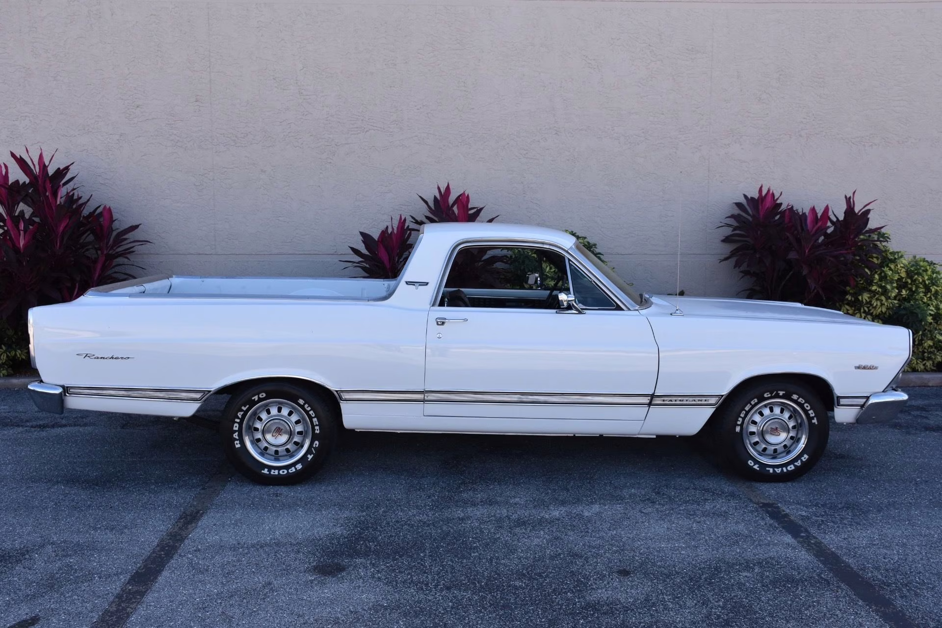1967 White Ford Ranchero