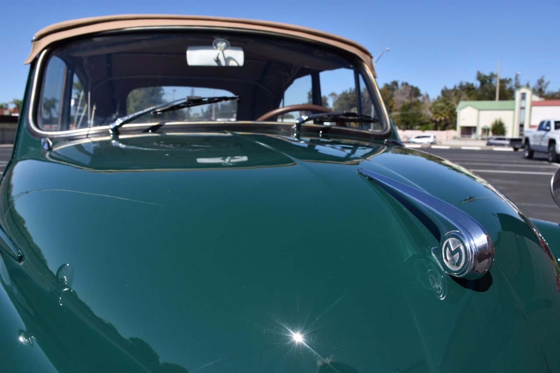1967 Almond Green Morris Minor