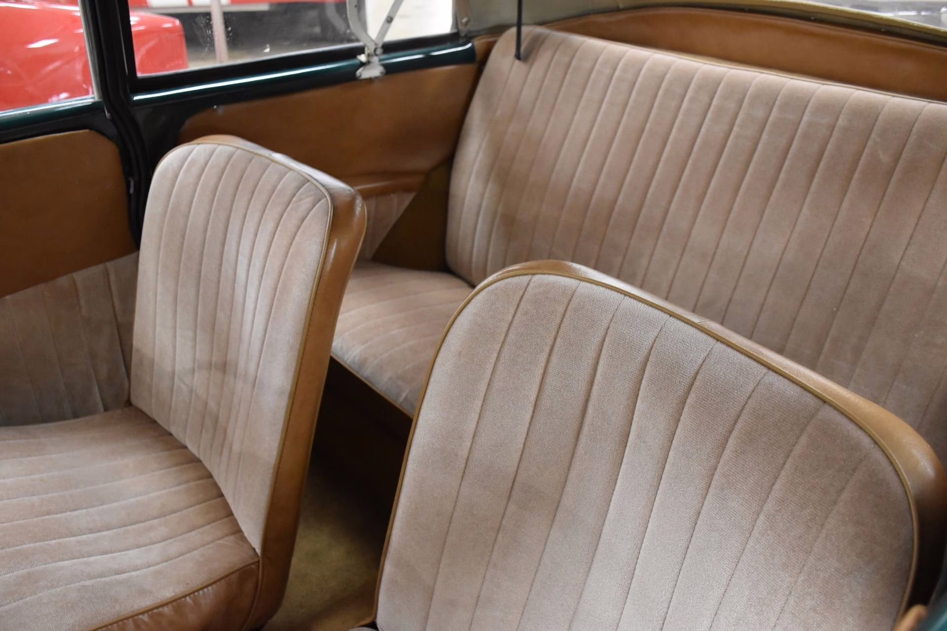 1967 Almond Green Morris Minor