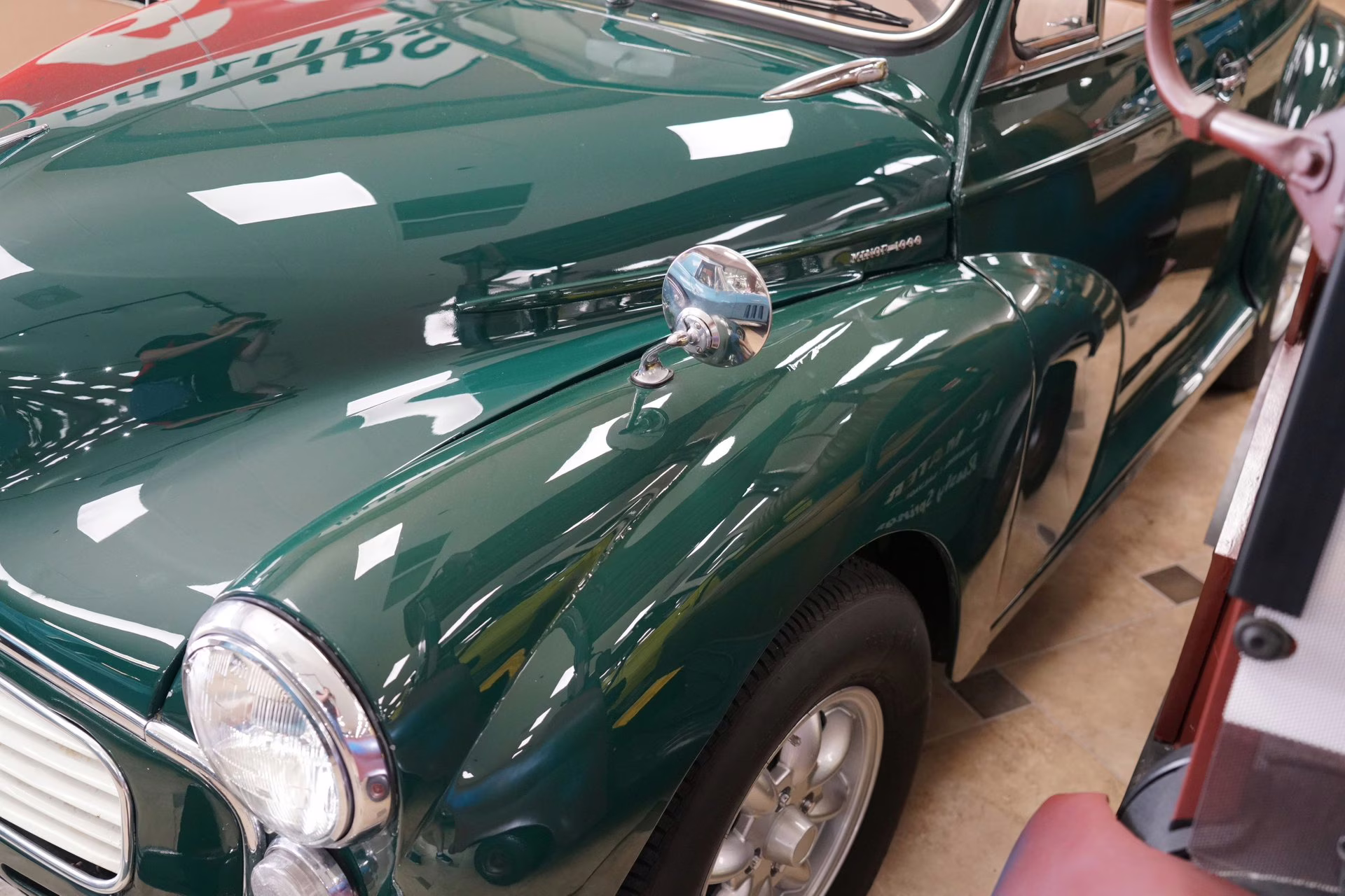 1967 Almond Green Morris Minor