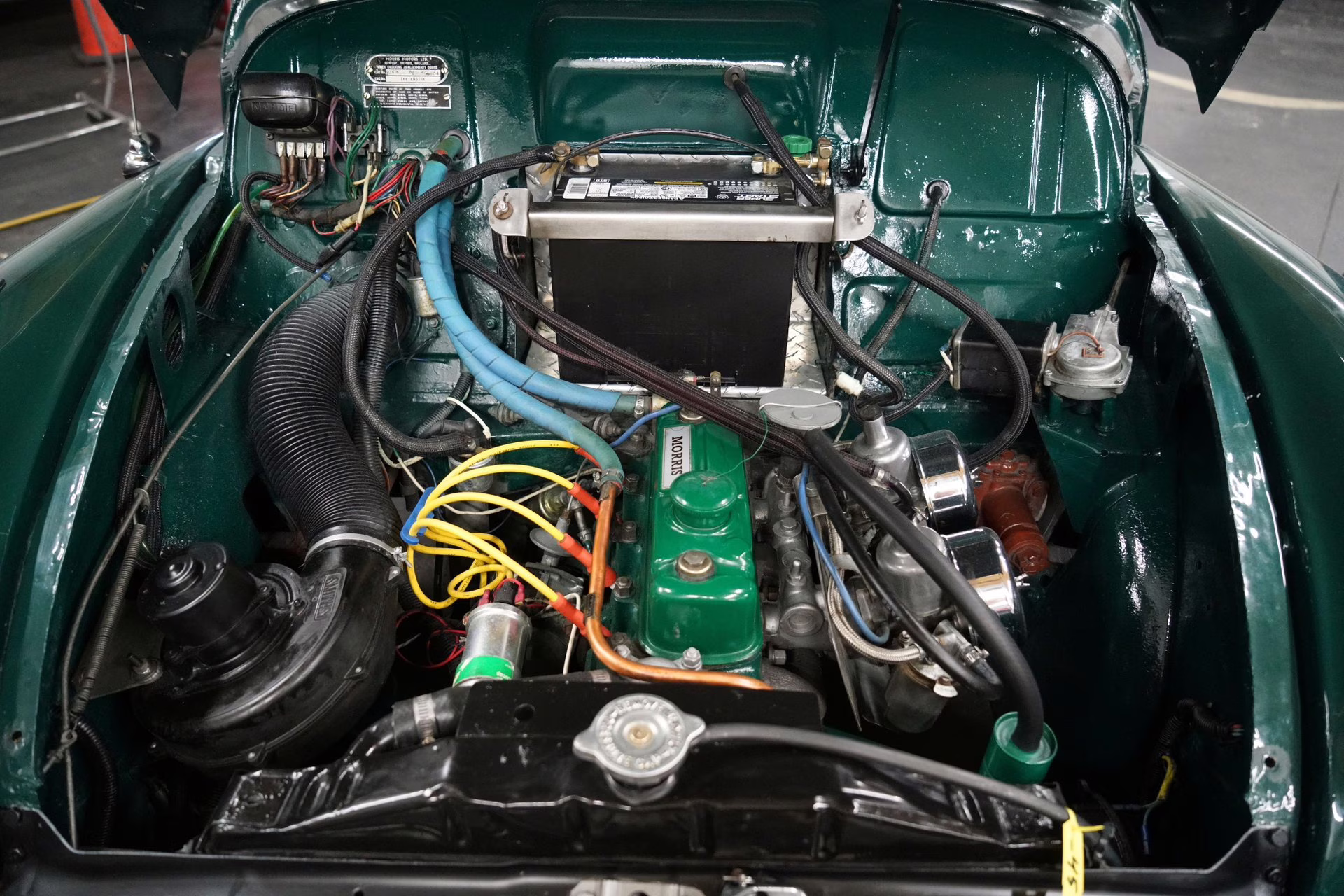 1967 Almond Green Morris Minor