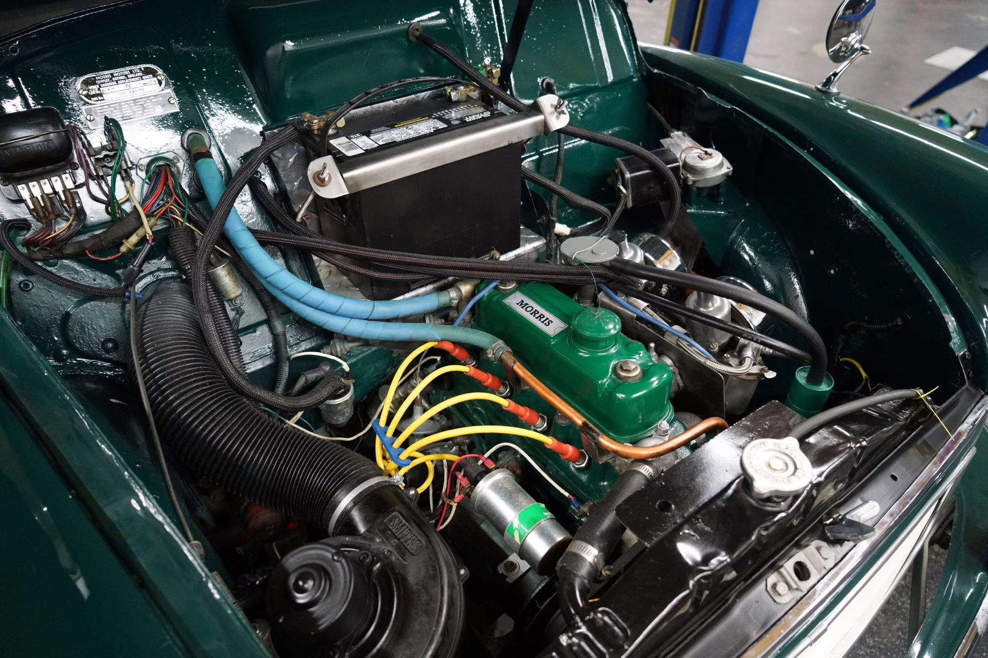 1967 Almond Green Morris Minor