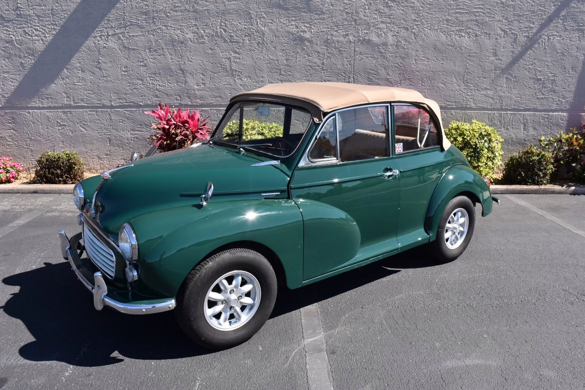 1967 Almond Green Morris Minor