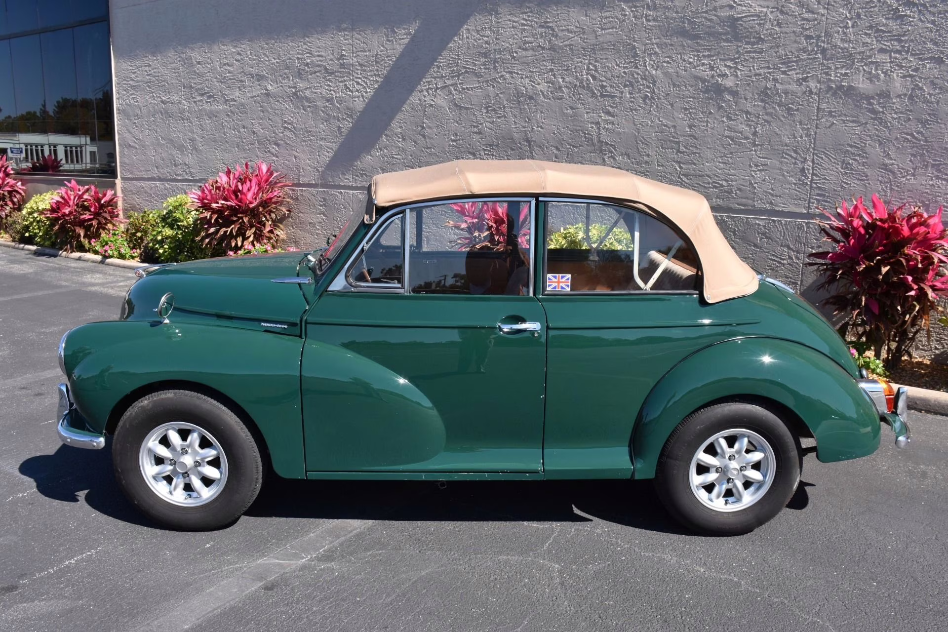 1967 Almond Green Morris Minor