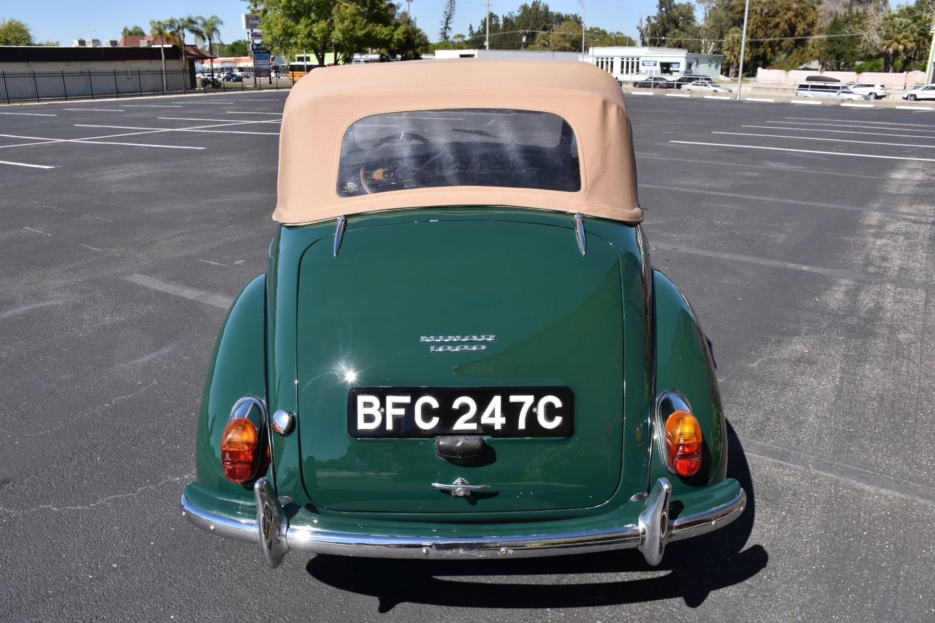 1967 Almond Green Morris Minor