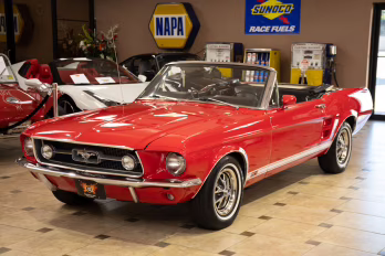 1967 Candyapple Red Ford Mustang