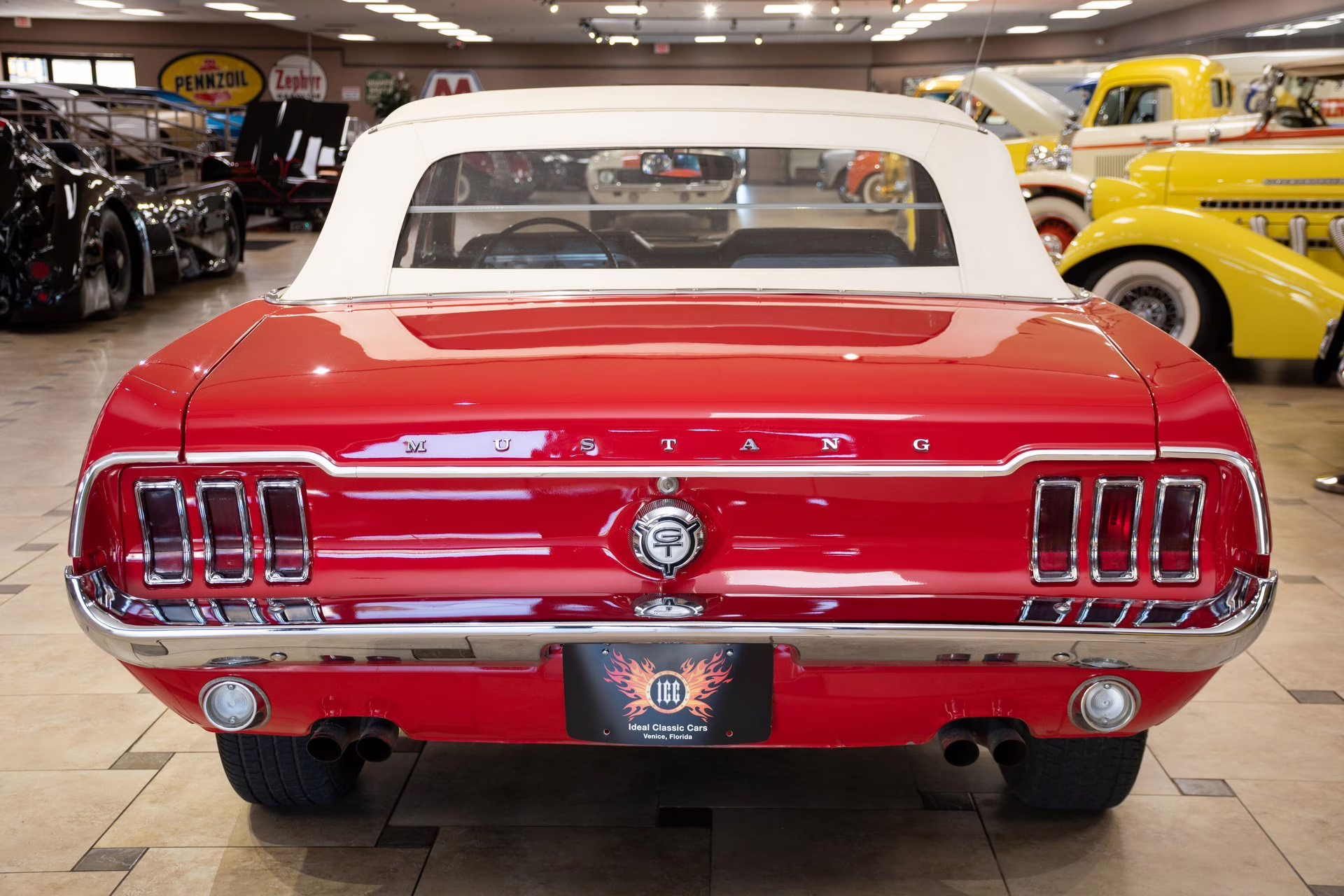 1967 Candyapple Red Ford Mustang