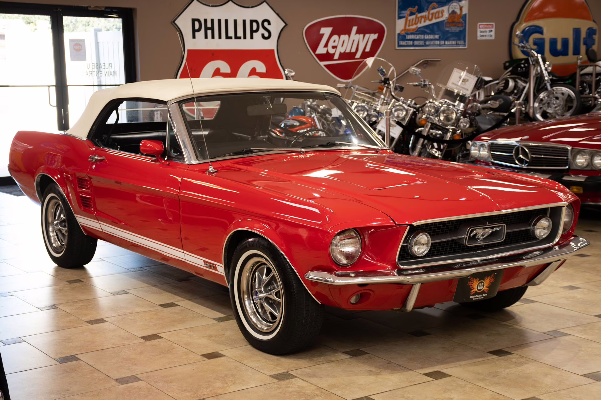 1967 Candyapple Red Ford Mustang