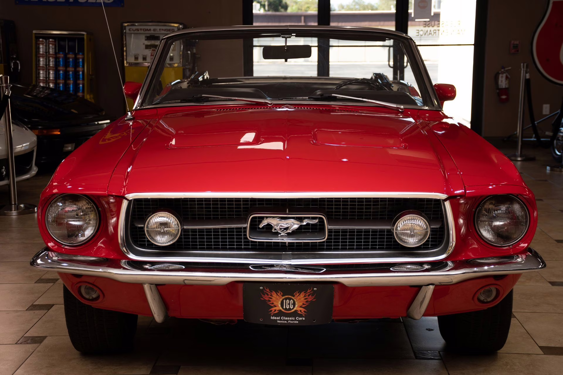 1967 Candyapple Red Ford Mustang