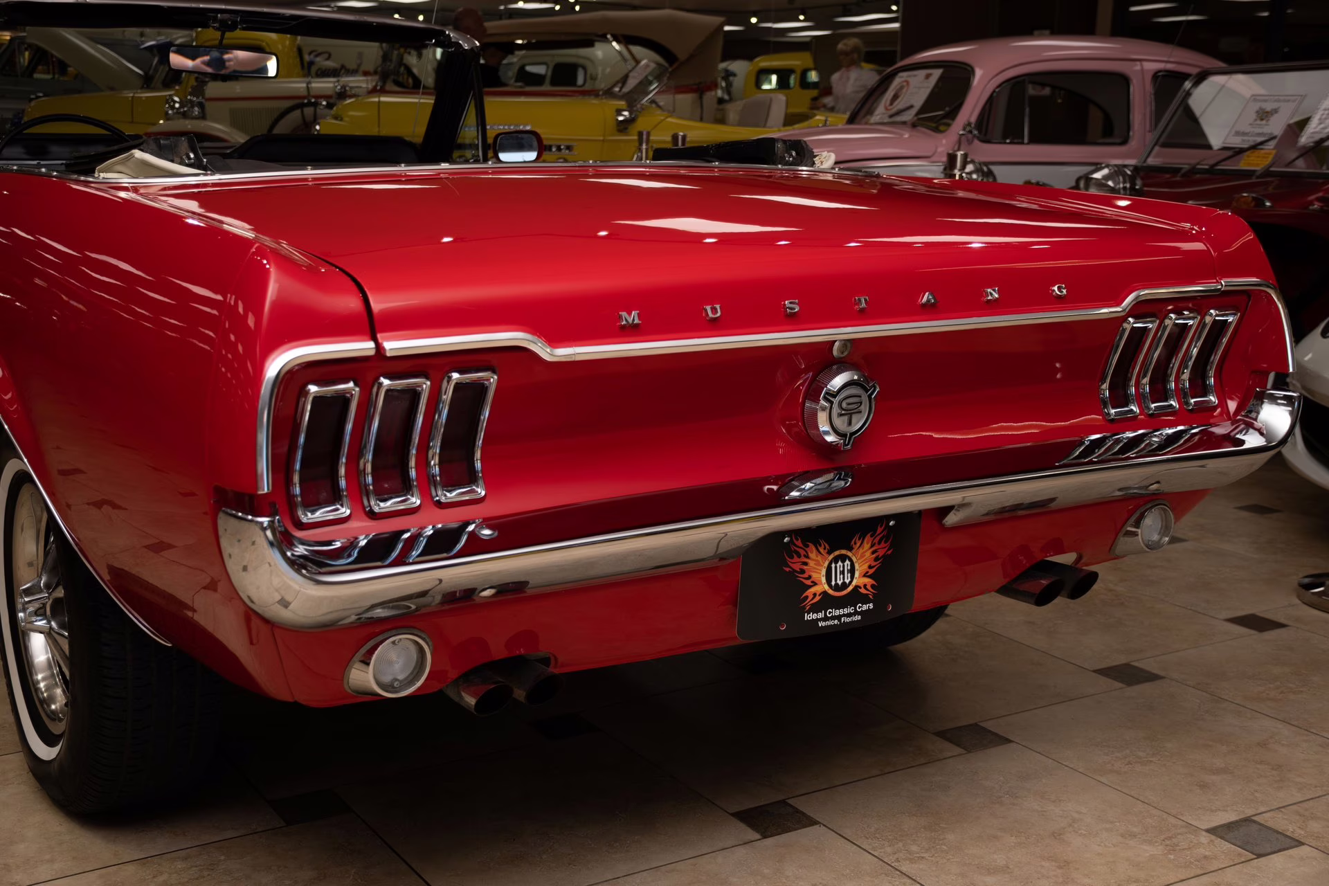 1967 Candyapple Red Ford Mustang
