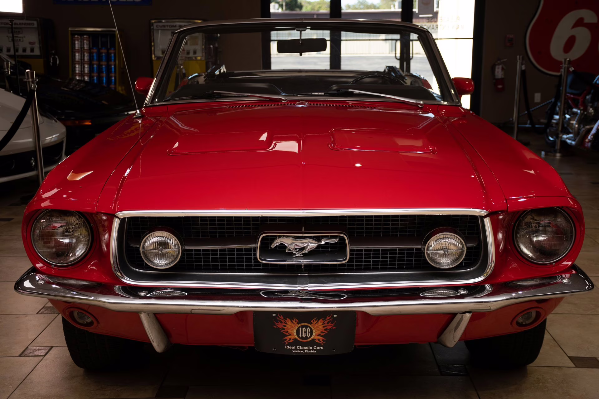 1967 Candyapple Red Ford Mustang