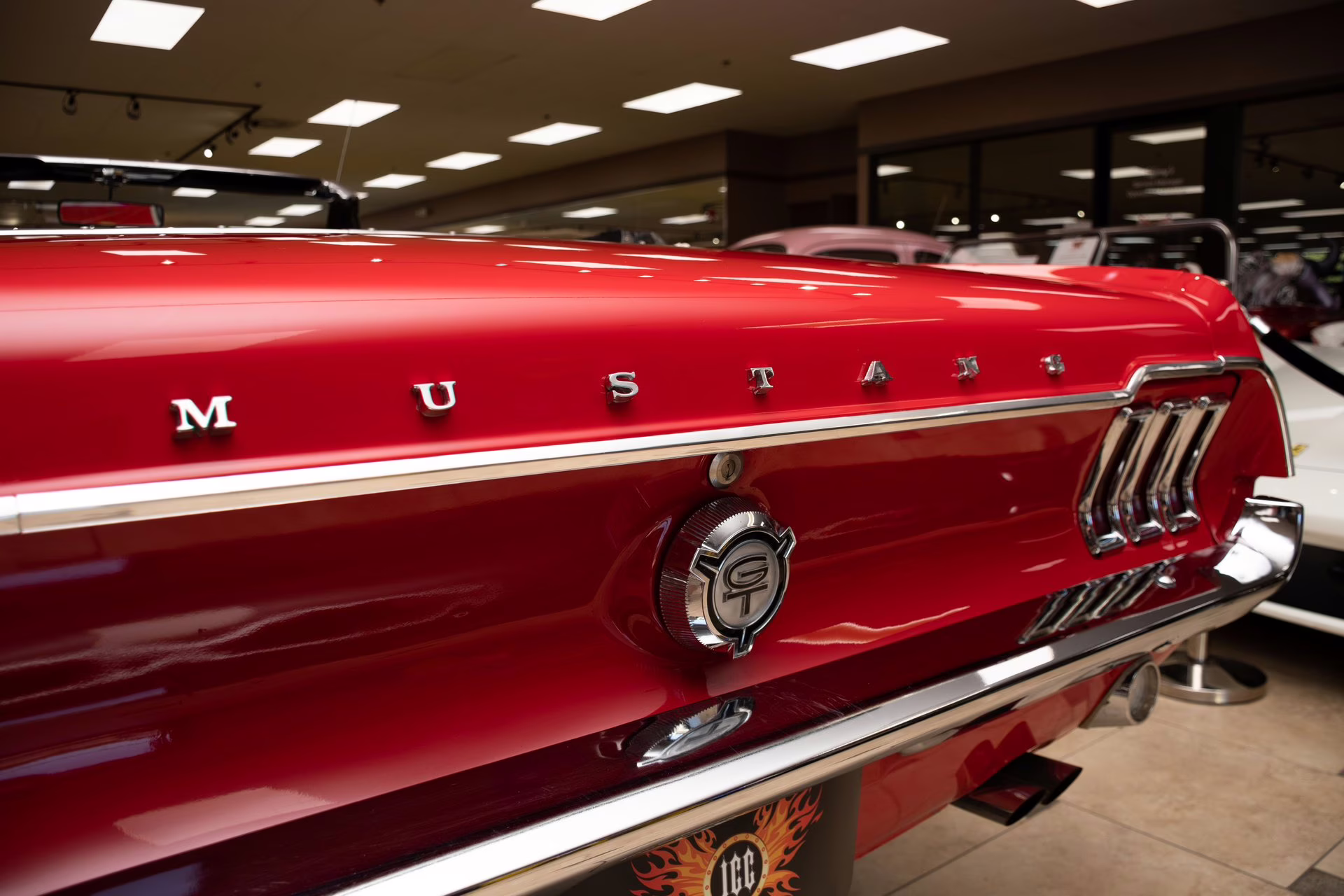 1967 Candyapple Red Ford Mustang