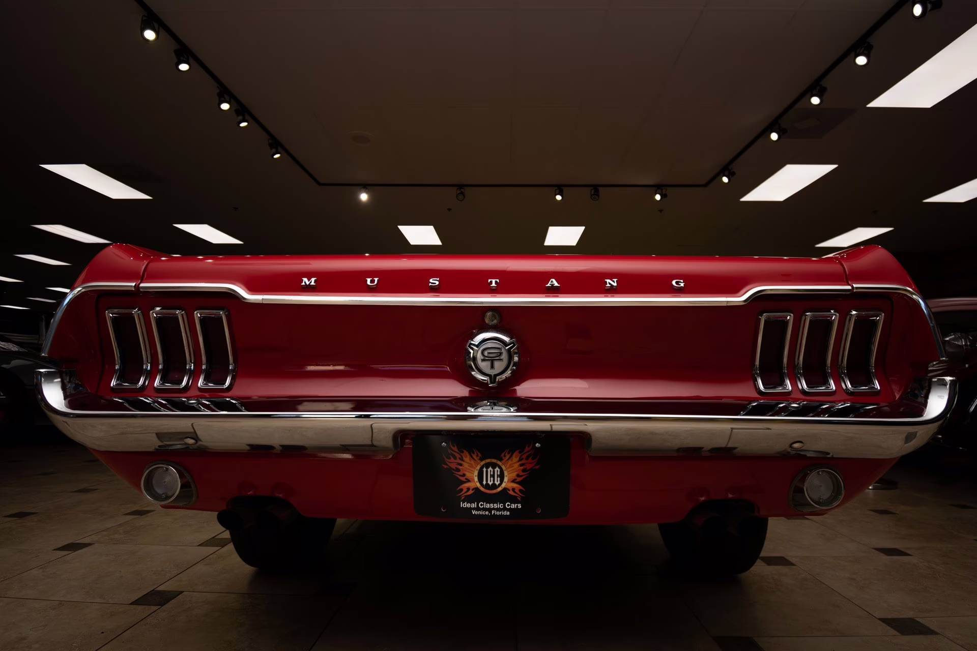 1967 Candyapple Red Ford Mustang